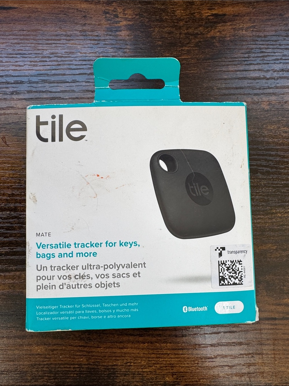 Tile Mate Bluetooth Tracker - Black